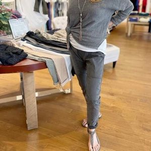 Tina Stephens star patch pants